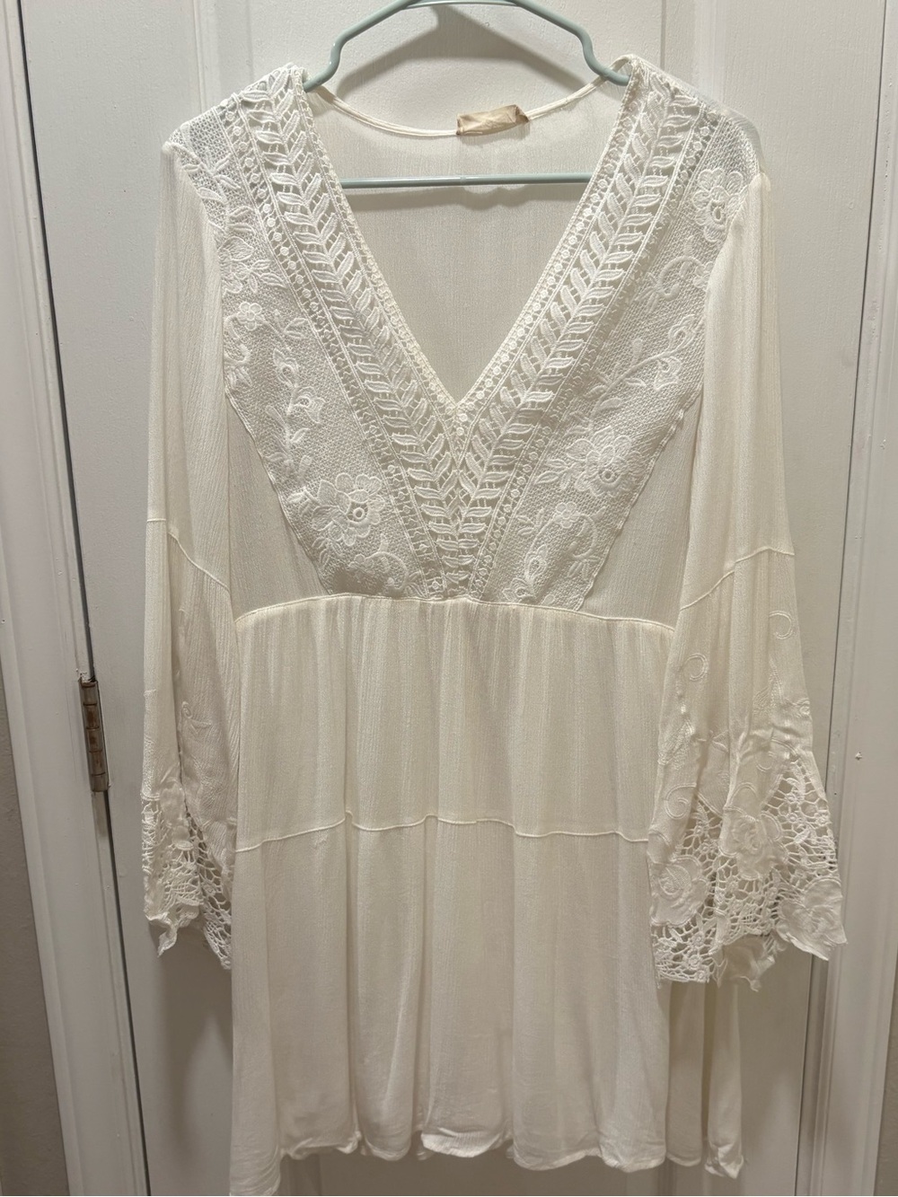 Altar’d State Ivory Lace Dress